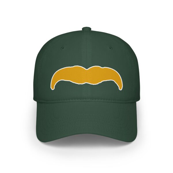 Baseball Cap with Blond Mustache - Perfect for Movember - Image 17