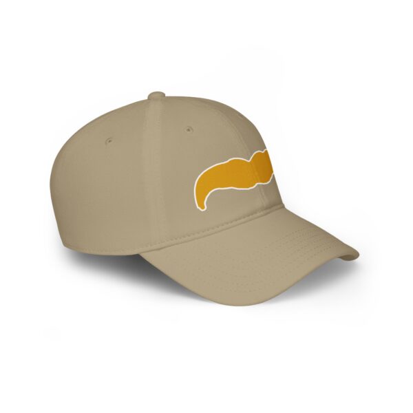 Baseball Cap with Blond Mustache - Perfect for Movember - Image 15