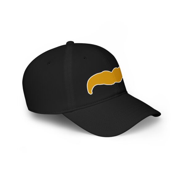 Baseball Cap with Blond Mustache - Perfect for Movember - Image 11