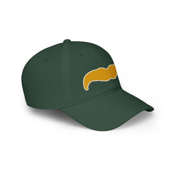 Baseball Cap with Blond Mustache - Perfect for Movember - Image 19