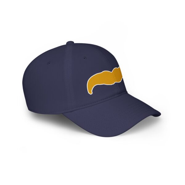 Baseball Cap with Blond Mustache - Perfect for Movember - Image 27