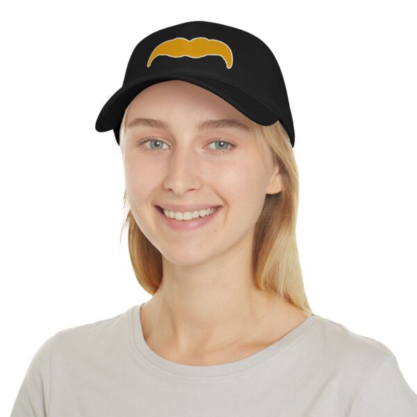 Baseball Cap with Blond Mustache - Perfect for Movember - Image 12